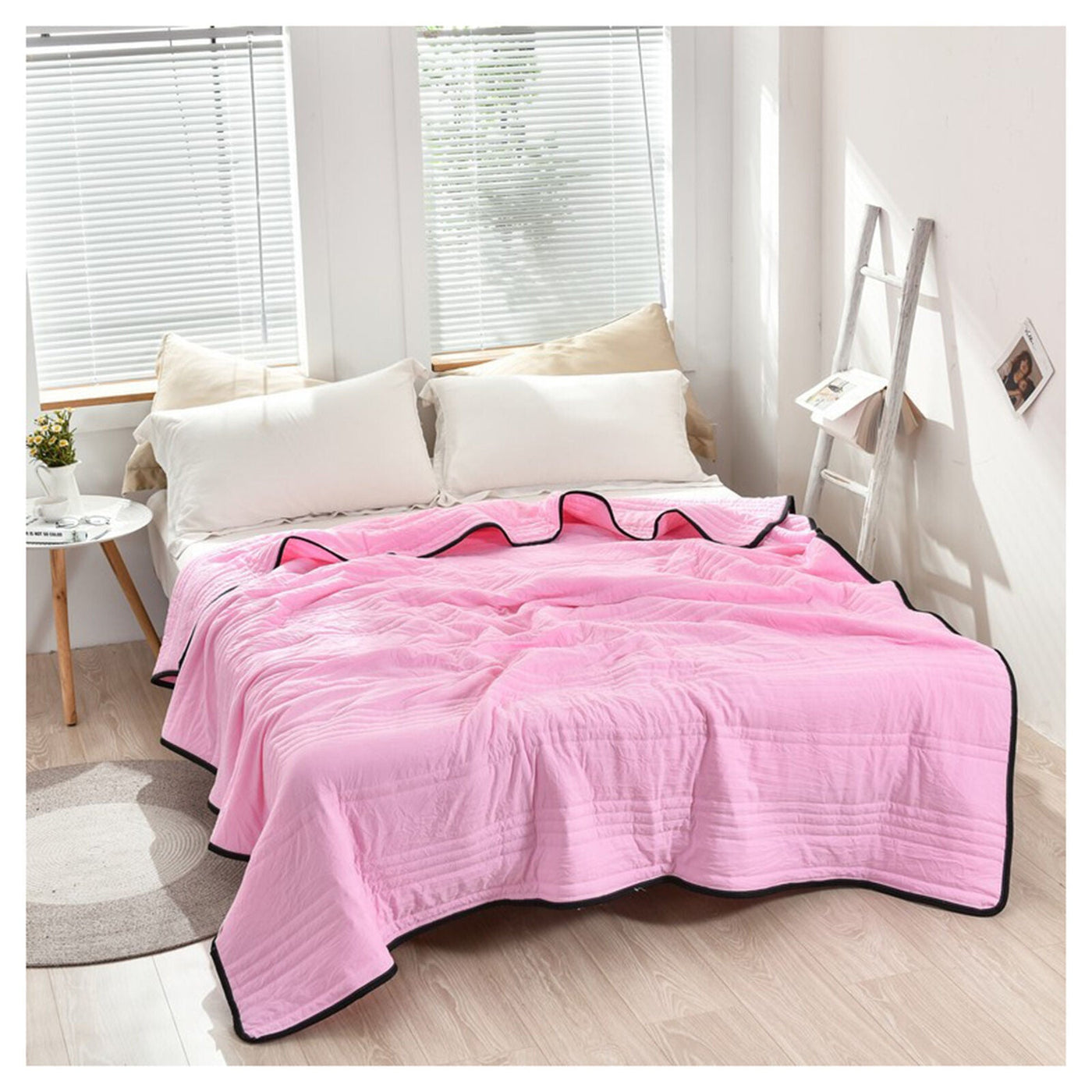 Cooling Blanket For Hot Nights Breathable Soft Lightweight Comfort
