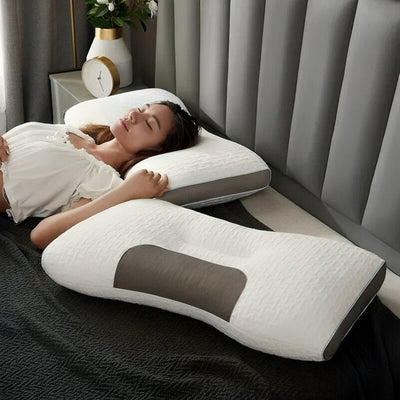 Cervical Orthopaedic Contour Pillow For Neck Pain Relief Support