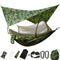 Camping Hammock With Mosquito Net Rainfly Tarp For Outdoor Use