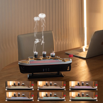 Titanic Jellyfish Humidifier 250ml Ultrasonic Aroma Diffuser Night Light