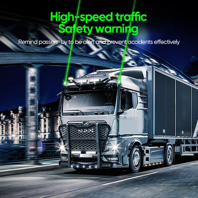 Car Beam Warning Light Laser Strobe Auto Driving Safety Signal