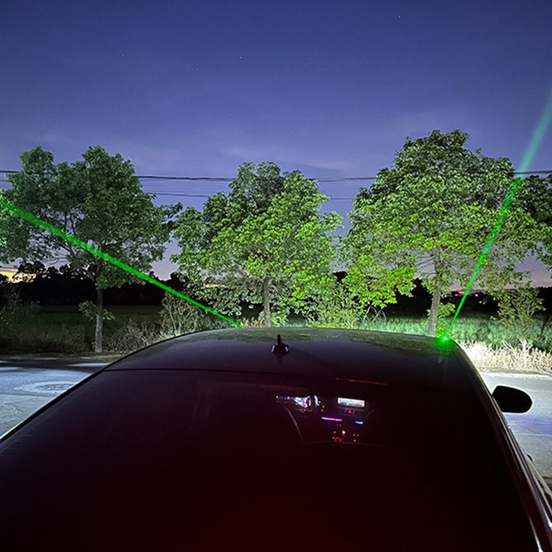 Car Beam Warning Light Laser Strobe Auto Driving Safety Signal