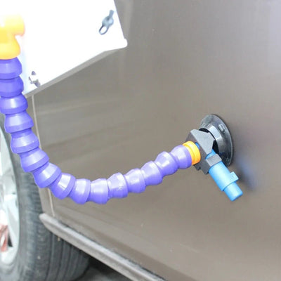 Car Dent Repair Tool With Flexible Air Pump And Suction Cup