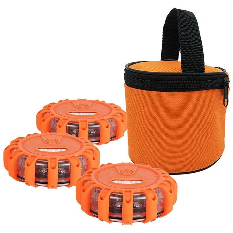 Car Emergency Lights USB Rechargeable LED Road Safety Flares