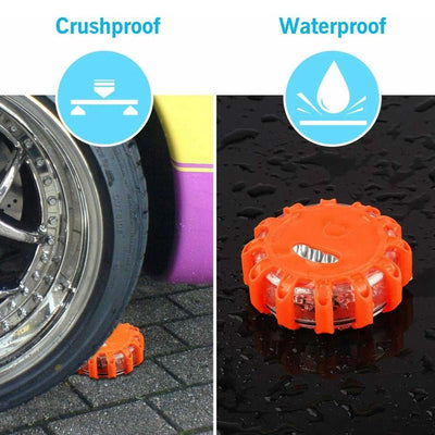 Car Emergency Lights USB Rechargeable LED Road Safety Flares