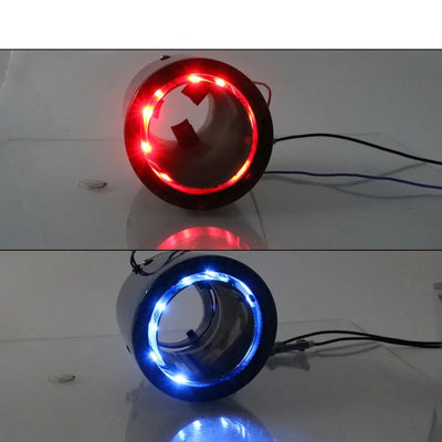 Car Exhaust Pipe LED Light Motorcycle Tail Glow Lamp Accessory