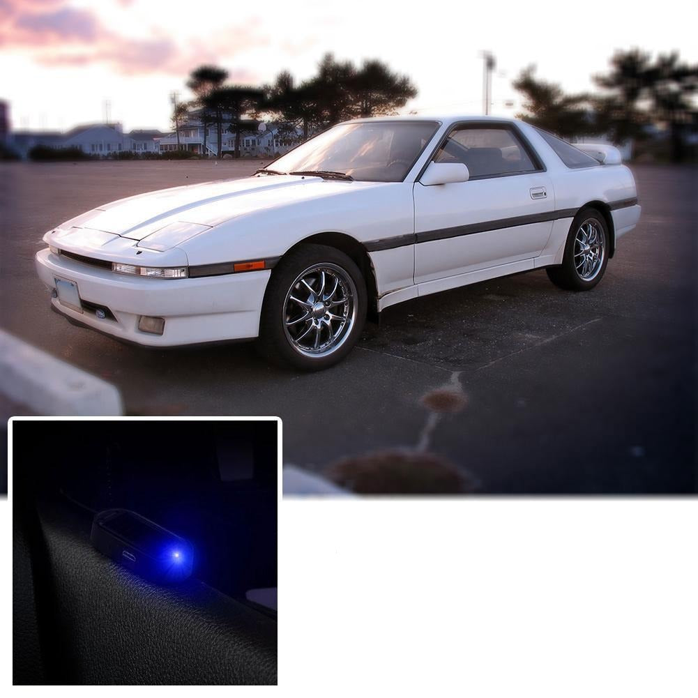Car Flashing LED Light Solar Powered Dummy Security Alarm Light