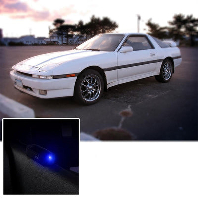 Car Flashing LED Light Solar Powered Dummy Security Alarm Light