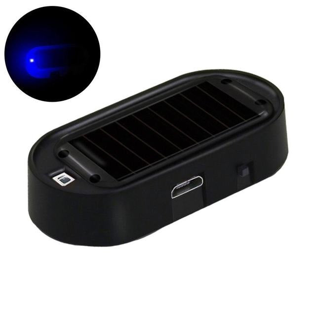 Car Flashing LED Light Solar Powered Dummy Security Alarm Light