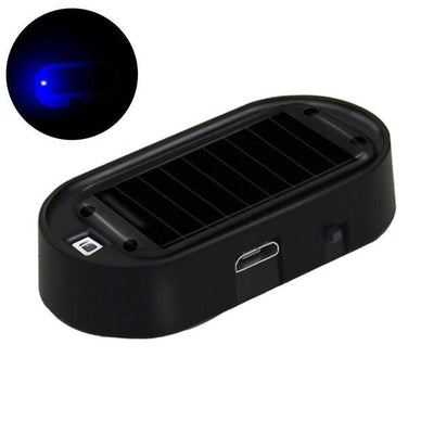 Car Flashing LED Light Solar Powered Dummy Security Alarm Light