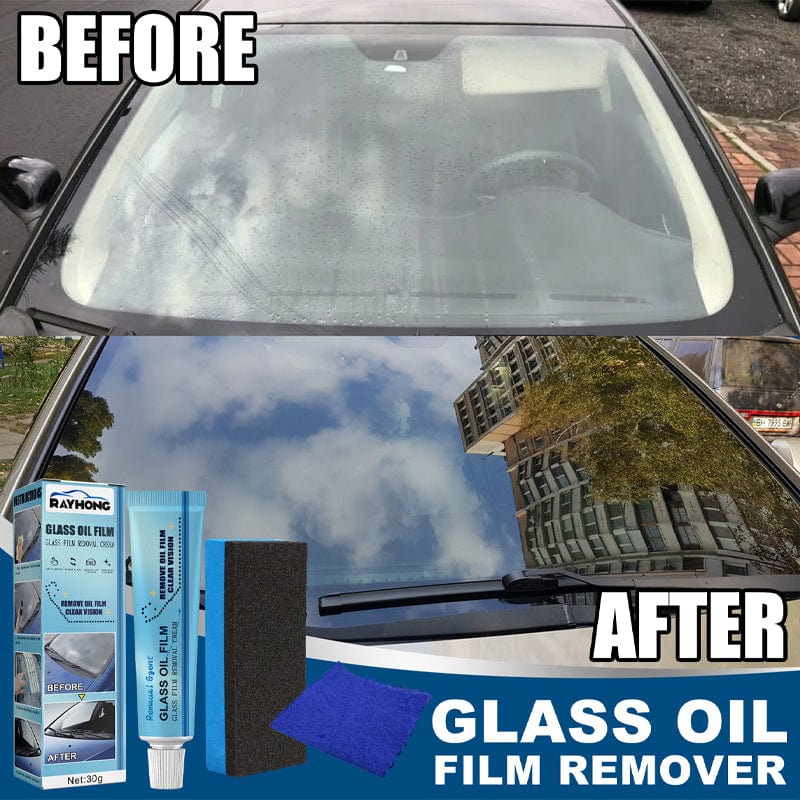 Car Glass Oil Film Cleaner Water Spot Remover Polishing Degreaser
