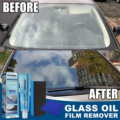 Car Glass Oil Film Cleaner Water Spot Remover Polishing Degreaser