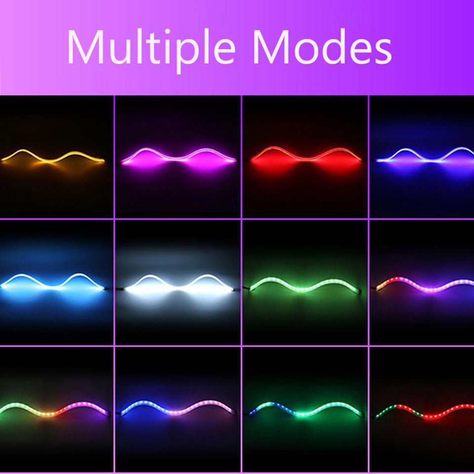 Car LED Light Strips For Automobile Headlight Surface Tubes