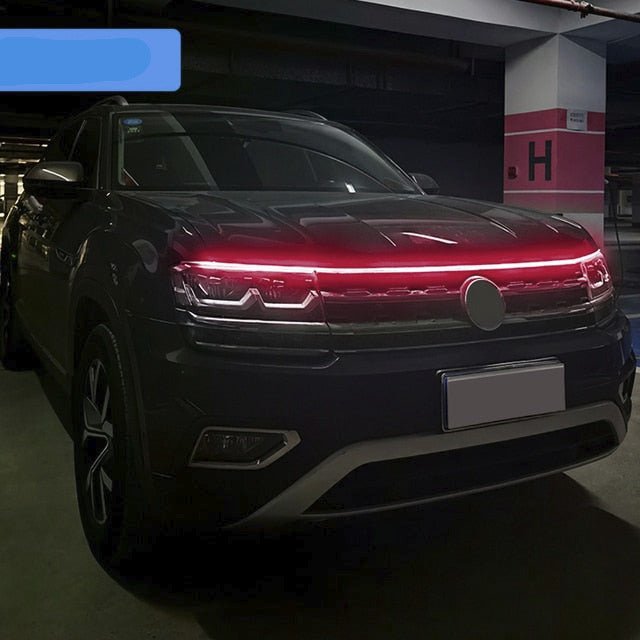 Car Hood Beam LED Lights Waterproof Exterior Daytime Running Strip