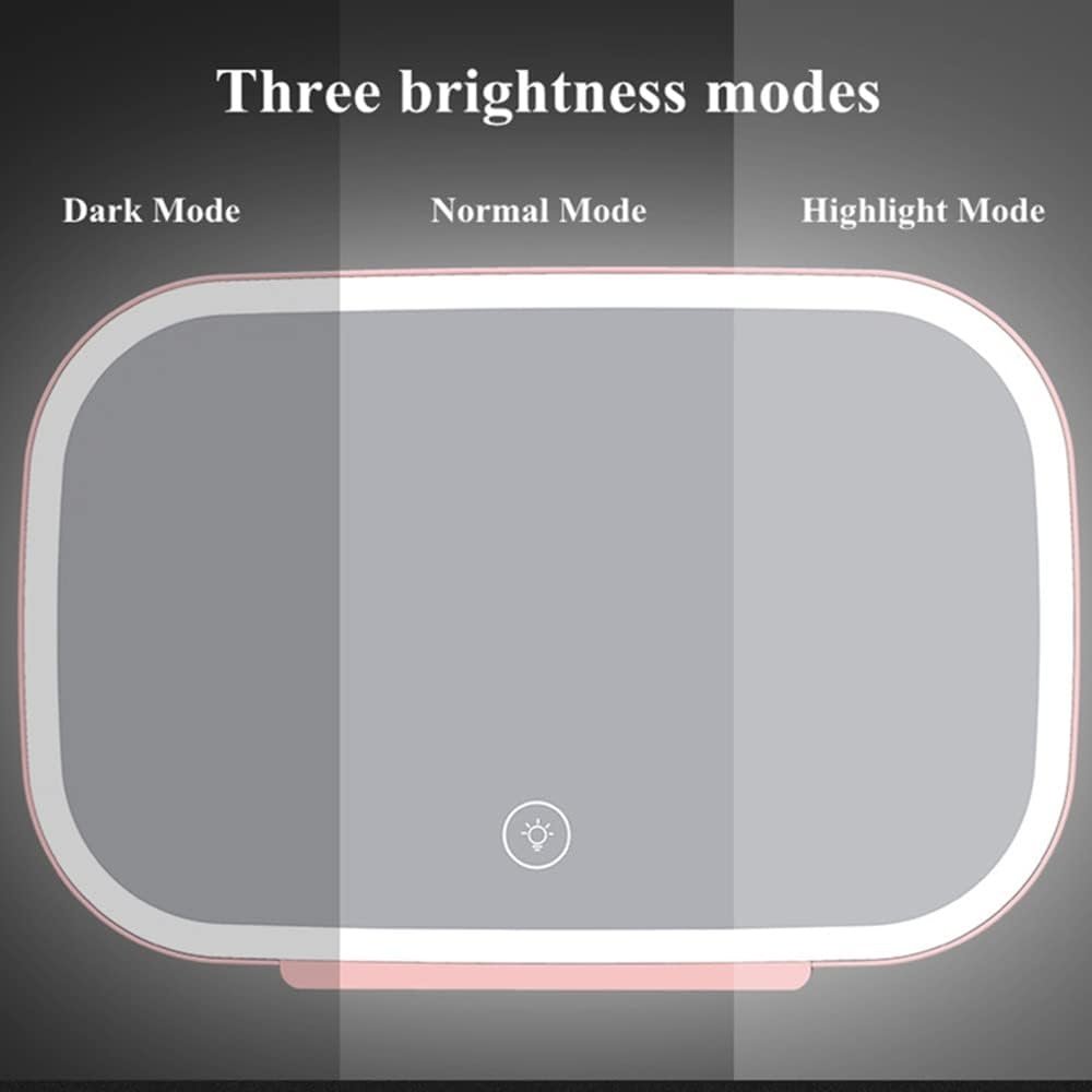Car LED Make-Up Mirror With Bright Adjustable Lights