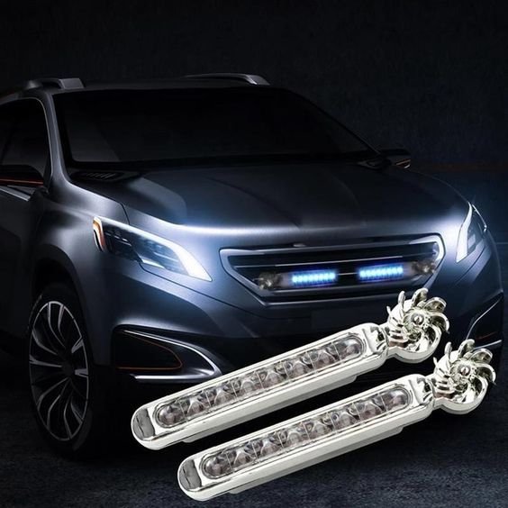 Car LED Wind Light Fog Lamp Running Daytime Safety Light