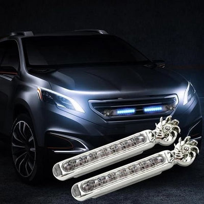 Car LED Wind Light Fog Lamp Running Daytime Safety Light
