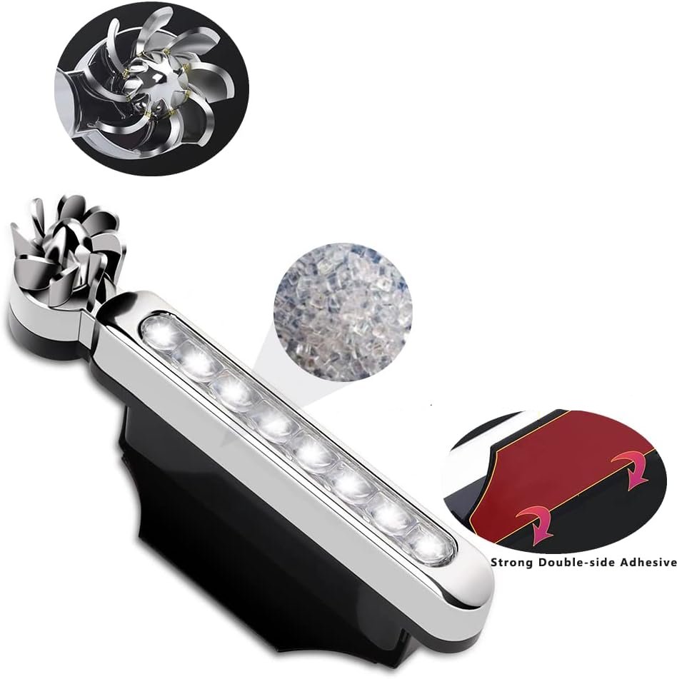 Car LED Wind Light Fog Lamp Running Daytime Safety Light