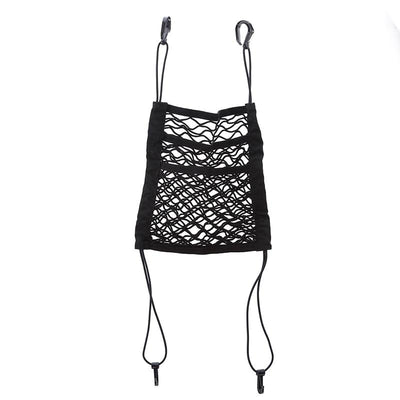 Car Mesh Organizer For Vehicle Storage And Seat Back Pocket