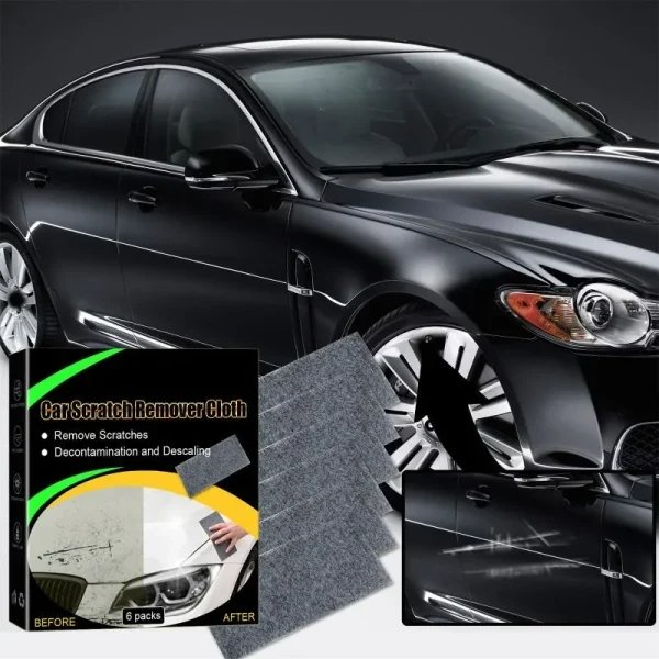 Car Scratch Remover Cloth Nano Sparkle For Universal Metal Surfaces