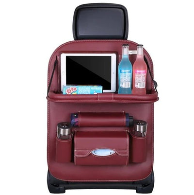 Car Seat Back Storage Organizer Multifunction Vehicle Storage Bag