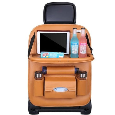 Car Seat Back Storage Organizer Multifunction Vehicle Storage Bag