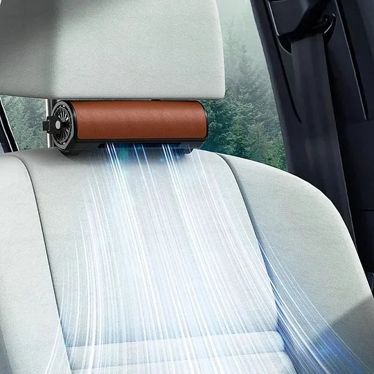 Car Seat Fan With 3 Speeds Powerful Cooling For Vehicles And Office Seats