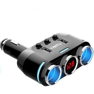 Car Cigarette Lighter Splitter Socket Adapter For Multiple Devices