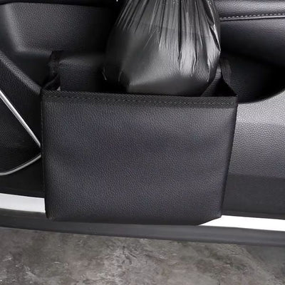 Car Trash Can Foldable Hanging Storage Bag For Vehicle