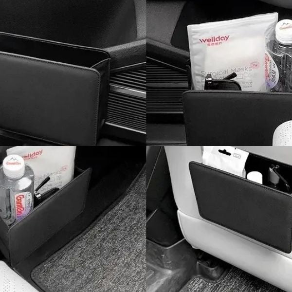 Car Trash Can Foldable Hanging Storage Bag For Vehicle