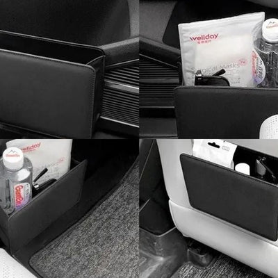 Car Trash Can Foldable Hanging Storage Bag For Vehicle