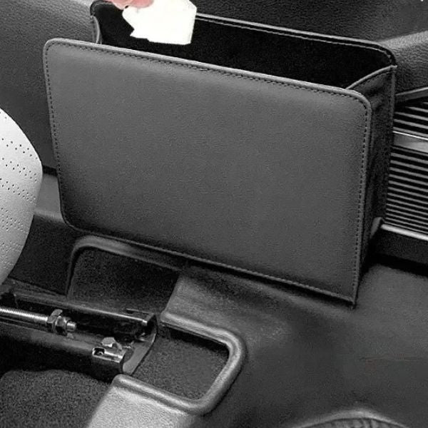 Car Trash Can Foldable Hanging Storage Bag For Vehicle