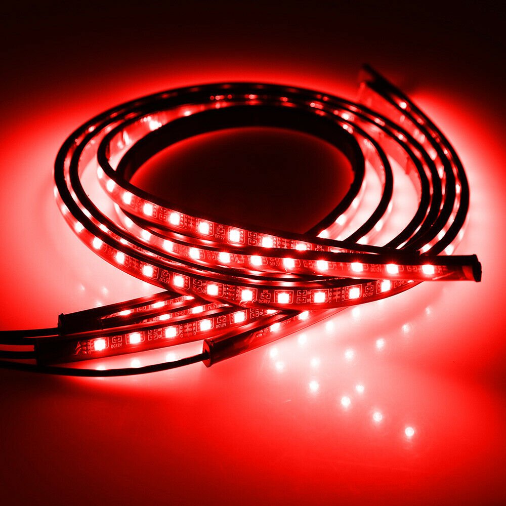 Car Under Glow Light LED Strip With Remote APP Control Flexible