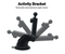 Touchscreen Car Display Stand Adjustable Mount Holder For Vehicles