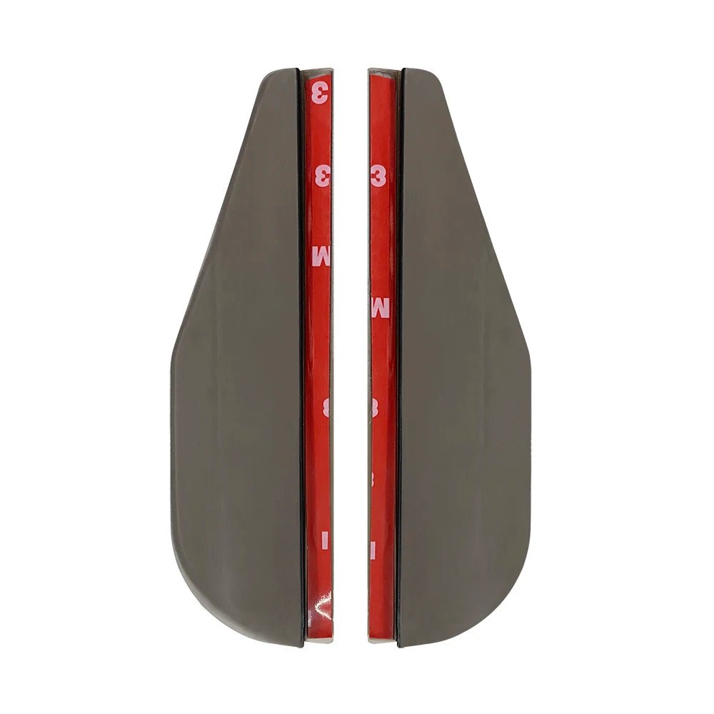 Carbon Fiber Rearview Mirror Rain Visor Sunshade For Clear Vision