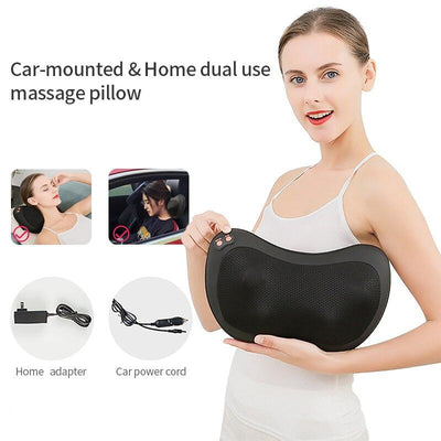 Shiatsu Massage Pillow For Car And Home Electric Use