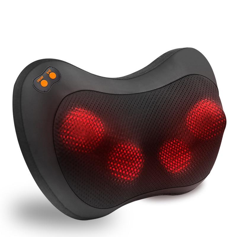 Shiatsu Massage Pillow For Car And Home Electric Use