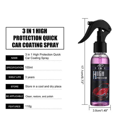 Ceramic Coating Spray For Car Protection And Shine