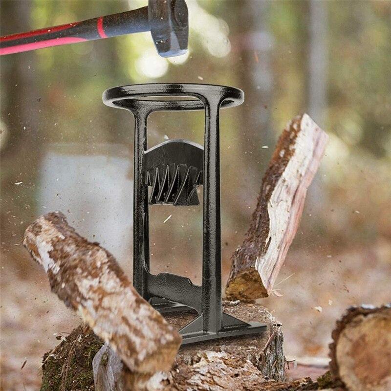 Cast Iron Kindling Firewood Splitter For Easy Wood Splitting