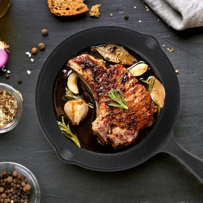 Cast Iron Skillet Set Durable Cookware For Versatile Cooking