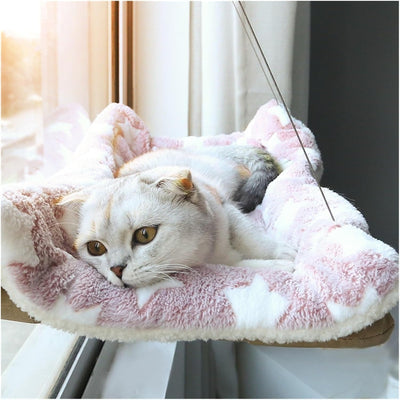 Cat Window Hammock Comfortable Easy Install Relaxing Spot For Cats