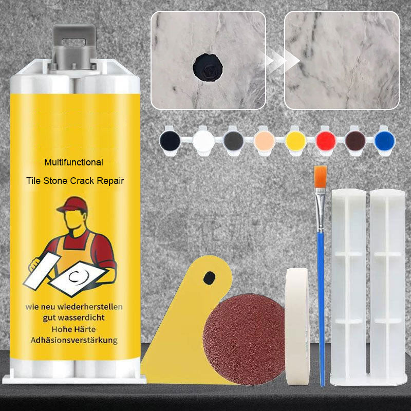 Multifunctional Tile Crack Repair Kit For Stone And Tile Surfaces