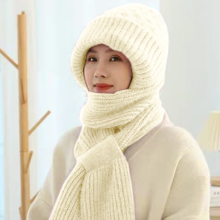 Comprehensive Ear Protection Windproof Hat Scarf For Cold Weather