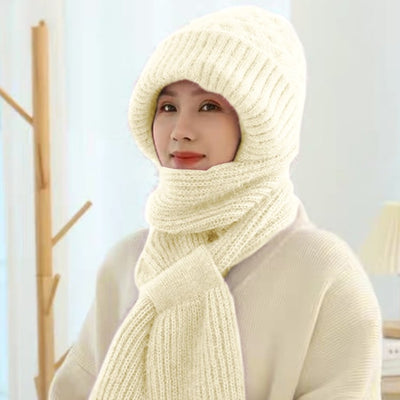 Comprehensive Ear Protection Windproof Hat Scarf For Cold Weather