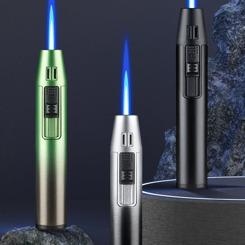 Pen Style Slim Windproof Torch Lighter Small Spray Inflatable Design