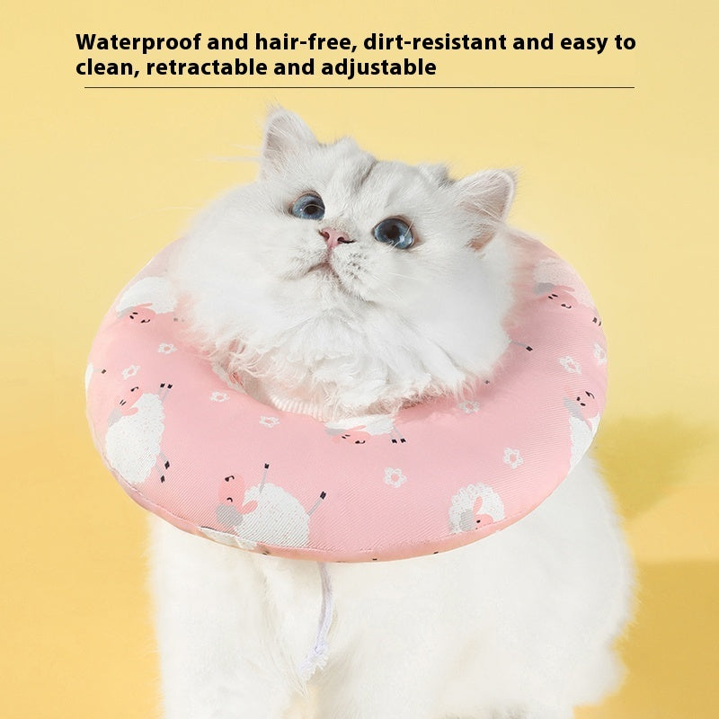 Anti-Licking Cat Collar For Comfortable Pet Protection And Healing
