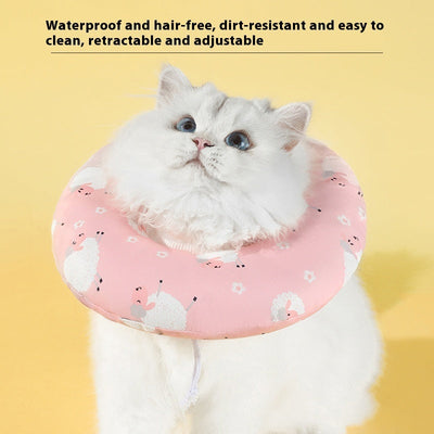 Anti-Licking Cat Collar For Comfortable Pet Protection And Healing