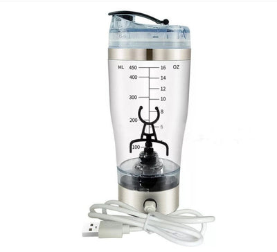 Electric Protein Shake Stirrer USB Rechargeable Milk Coffee Blender Cup