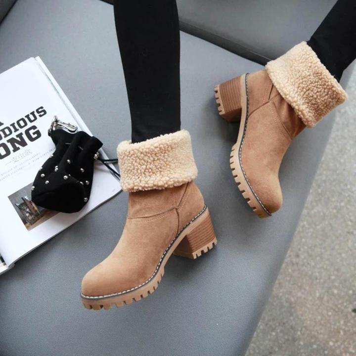 Cosy Ladies Winter Boots Warm Lined Comfortable Footwear