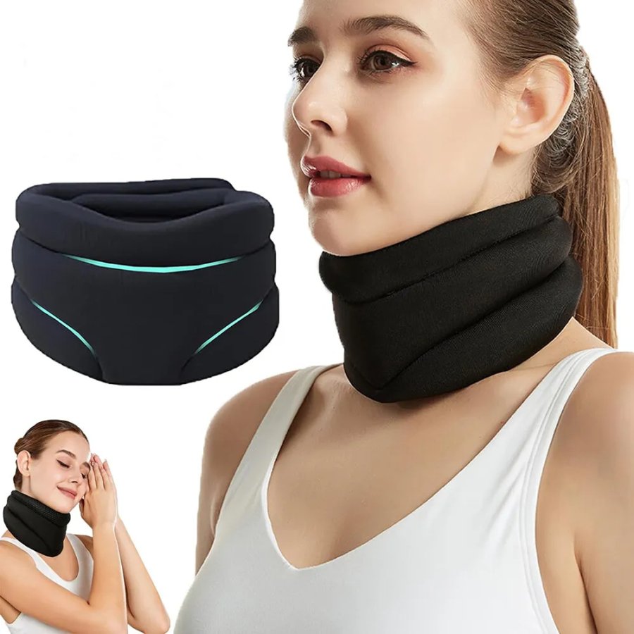 Cervi Correct Adjustable Neck Brace For Neck Pain And Snoring Support